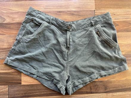 Khaki šortky, vel neuvedena cca xxl - měřte, georg, george,xxl