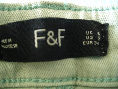 Pružné džíny zn. f&f vel. 34, f&f,152