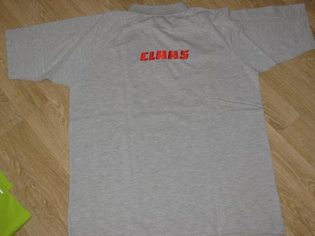 Pánské tričko s límečkem claas vel. 2xl, xxl