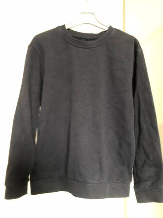 Modrá tepláková mikina, 140