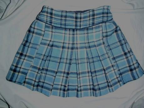 Krásná teplejší vypodšitá káro sukně od nextu, next,104