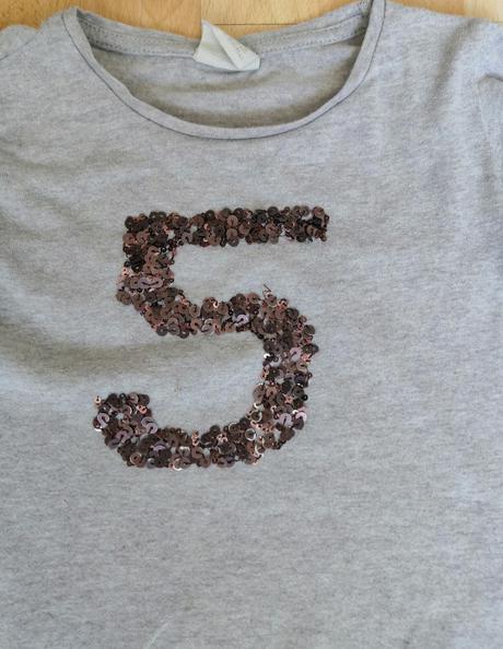 Narozeninové triko & tričko s "5" zara vel. 110, zara,110