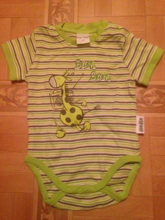 Dětské body žirafa, tup tup,62