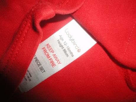 Hezké triko lady bird, vel. 12-18 měsíců, ladybird,86