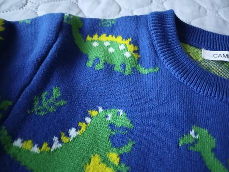 Dino svetr top stav,  vel.128, 128