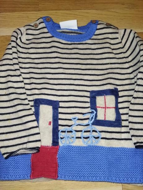 Svetr s domky 80 next, next,80