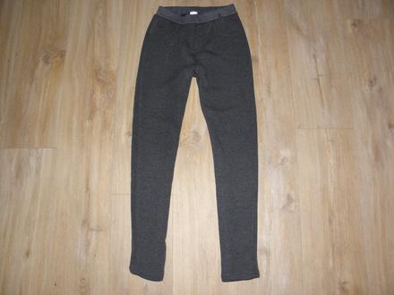 Dívčí šedé termolegíny zn. kugo vel.158 -ii., kugo,158