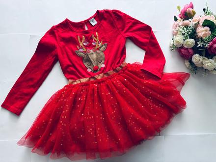 Ob/ šaty sváteční vánoční zn. tu - v.18/24 mes., 92