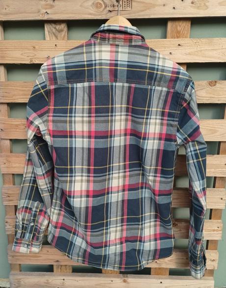 Jeansová káro košile jack&jones - vel.l, l