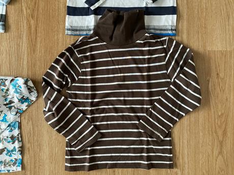 Chlapecký set 8ks - trika + roláky + tílka, 116