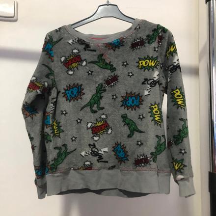 Plyšová mikina s dinosaury, 122