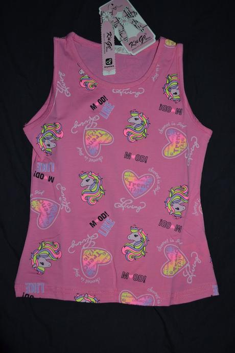 Kvalitní nová košilka kugo dívčí,v.110-128, kugo,110 / 116 / 128