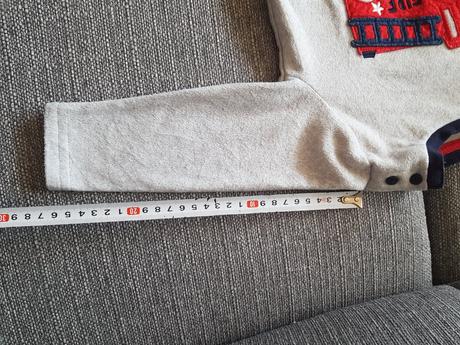 Fleesová mikina značky primark, velikost 18-24 měs, primark,92