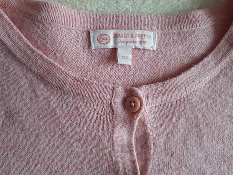 Dívčí svetr, svetřík, svetýrek, vel.122, c&a, c&a,122