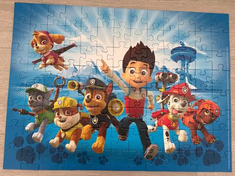 Dětské puzzle - disney, paw patrol, hurvínek, 4 ks, 
