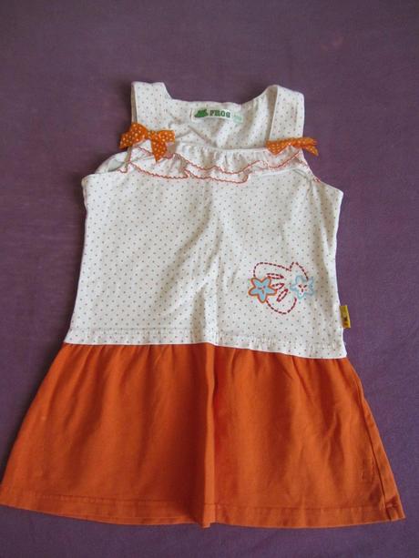 Letní šaty pro holčičku., frog,104