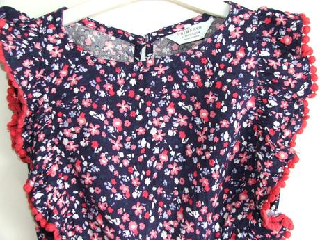 P413 letní dívčí overal vel. 6-7 let, primark,122