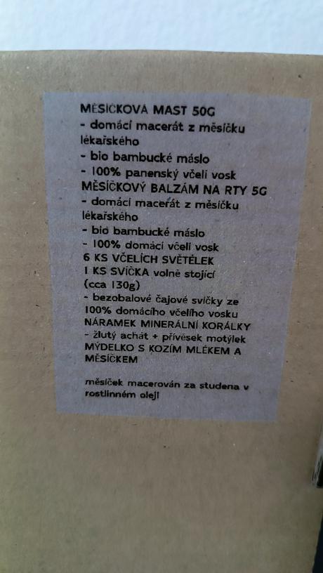 Čarovná síla přírody - včelí svíčky a měsíček, 