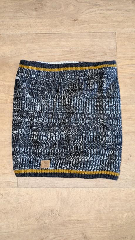 Teplý nákrčník s fleesovým kožíškem uvnitř, m