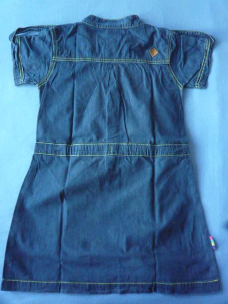 Plátěné riflové šaty s kočičkou loap vel. 146, loap,146