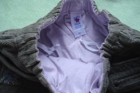 Podšité manšestráky, c&a,80