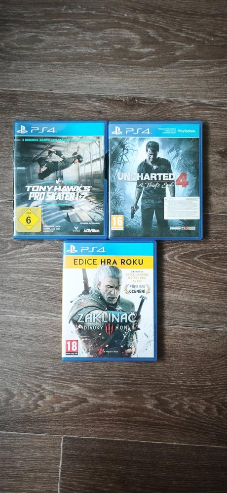 Hry na ps4 a ps5, 