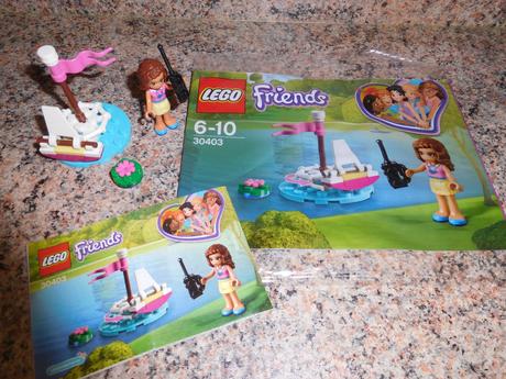 6x lego friends 30400, 30401, 30403,