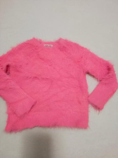 Chlupatý svetřík vel. 110-116, h&m,110