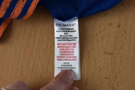 Tričko vel. 0 - 3 m, primark,62