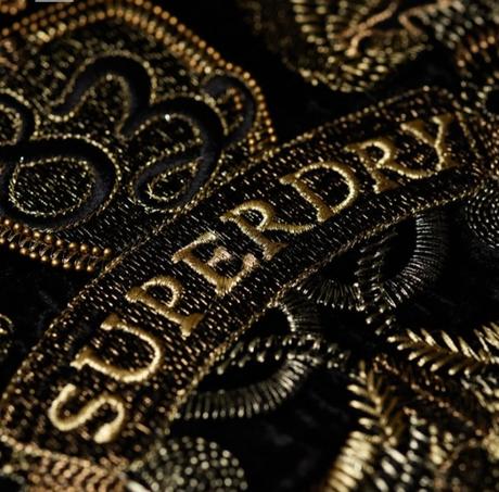 Superdry zdobené teplákové šaty s kapsami, superdry,s