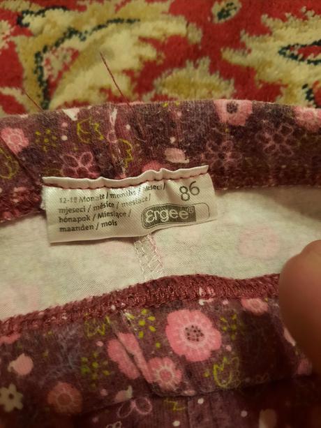 Kytičkové legíny, ergee,86