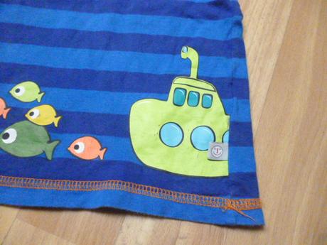 Pruhované triko vel. 18m-2r, 92