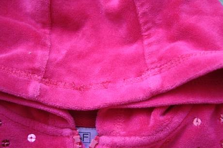 Sametová mikina s flitry, f&f,92