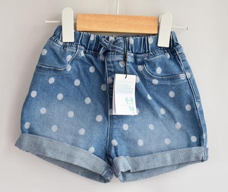 Kraťasy vel. 6 - 9 m, primark,74