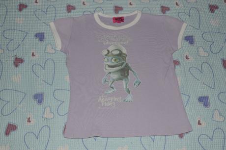 Fialkové tričko s potiskem, 122