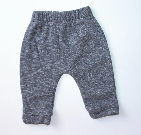 H1200 šedé tepláky vně počesané vel. 68, george,68