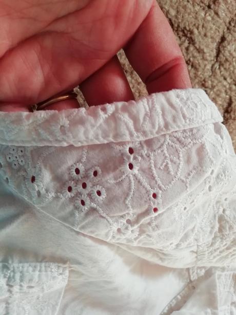 Krásná nová krajková halenka pro princeznu 3-4, h&m,86
