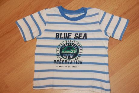 Tričko triko tchibo tcm, pruhy - vel. 98-104, tcm,98