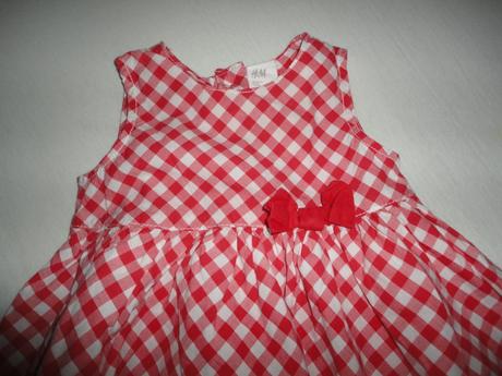 Krásné šatičky hm, vel. 6-9 měsíců, h&m,74