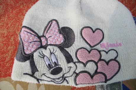 Dívčí čepice - čepička minnie vel. 86 - 92, disney,86