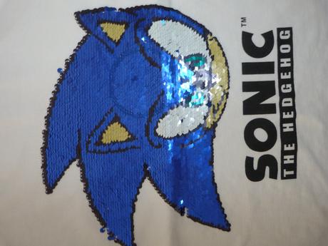 Next bavlněné tričko sonic, měnící flitry vel. 116, next,116