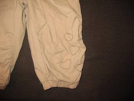 Podšité kalhoty tulec trend, 86