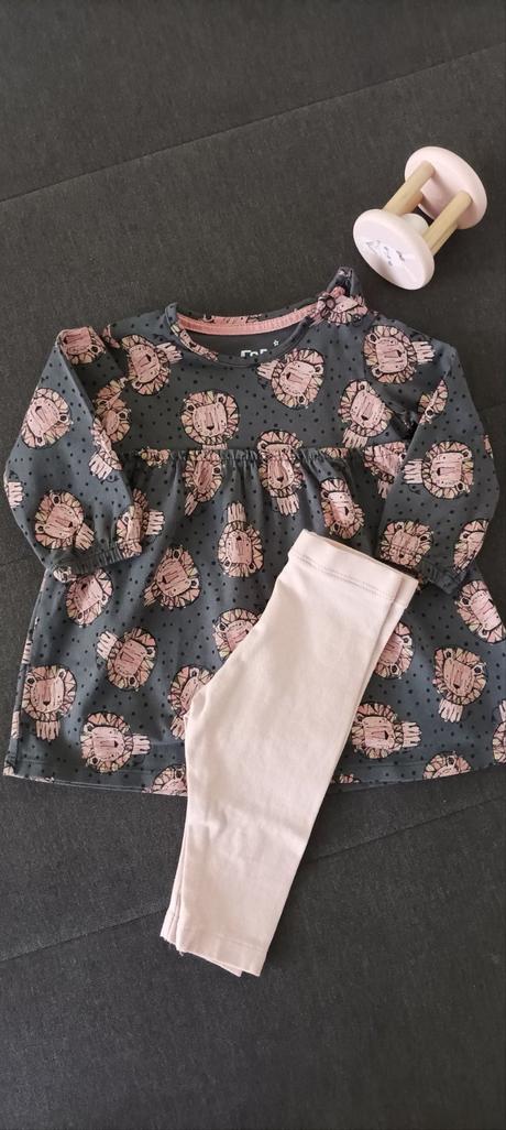 Set šatů a legín f&f vel. 3-6 m, f&f,68