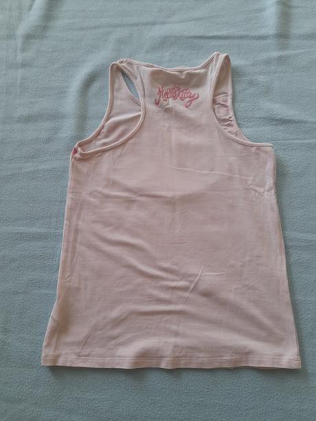 2 x tílko, vel 122/128, top stav, ham, aqua marine, h&m,122