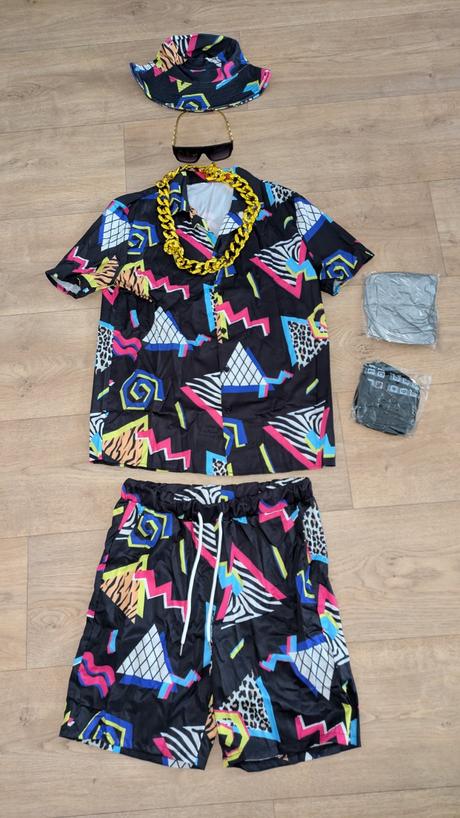 Ka480  karnevalový kostým retro vel. s, 