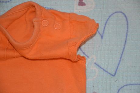 Bavlněné tričko oranžové, 86