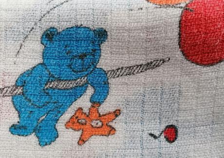 Bavlněné pleny s potiskem,