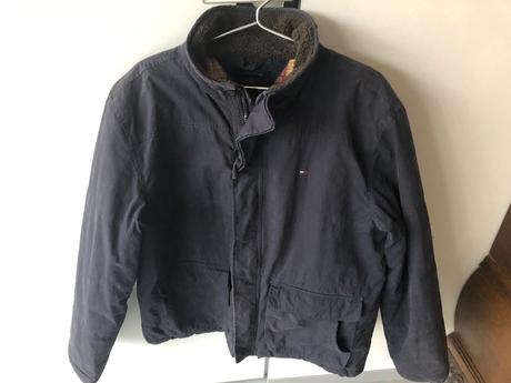 Zimní bunda kabát modrá unisex xl tommy hilfiger, tommy hilfiger,xl
