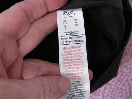 Dívčí černá minisukně z umělé kůže, f&f,116