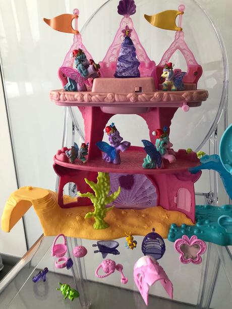 Zámek my little pony zvuk světla 17 postav doplňků, 